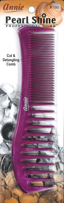 Pearl Shine Cut & Detangler Comb Assort (12 PIECES) #150