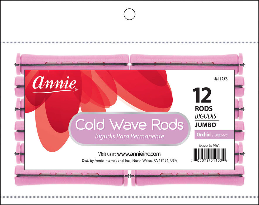 Cold Wave Rods Size Jumbo / Orchid 12Pc #1103