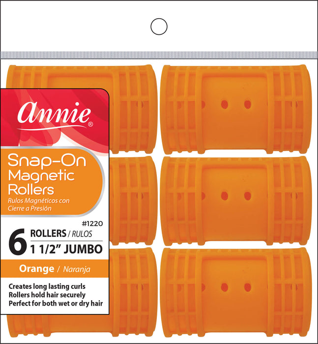 Snap-On Magnetic Rollers Size Jumbo / Orange 6Pc #1220
