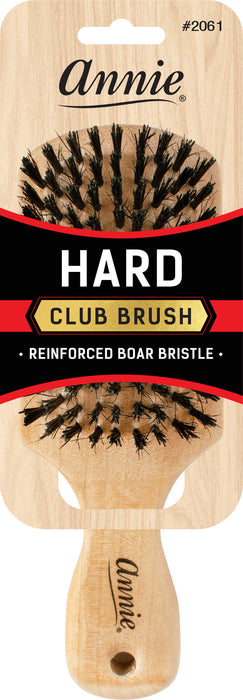 Hard Club Boar & Nylon Bristle Brush #2061