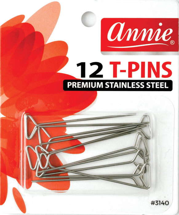 T-Pins Premium Stainless Steel 12Pc #3140