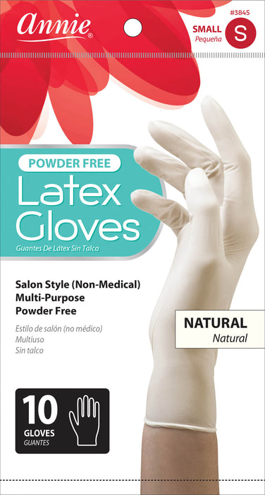 Powder Free Latex Gloves 10PC Pack (S-XL)