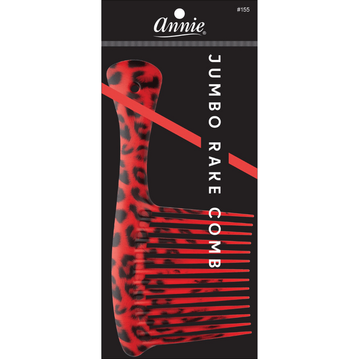 Jumbo Rake Comb - Cheetah Print Assort (12 PIECES) #155