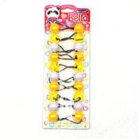8 Ball / 20mm Ball Ponytail Holders - Multiple Colors (12PC)