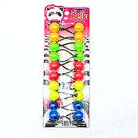 8 Ball / 20mm Ball Ponytail Holders - Multiple Colors (12PC)