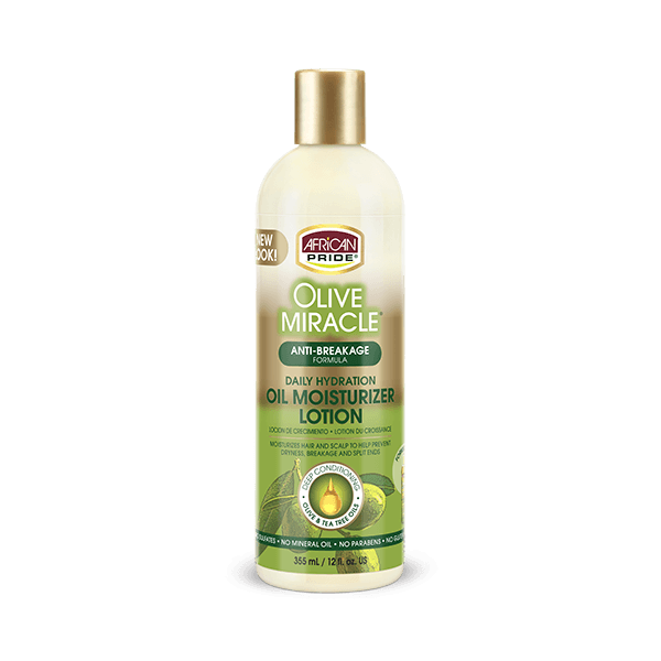 African Pride Olive Miracle Oil Moisturizer Lotion 12oz