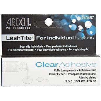 Ardell Clear Lashtite Adhesive for Individual Lashes, .125oz #65058 (6 PIECES)