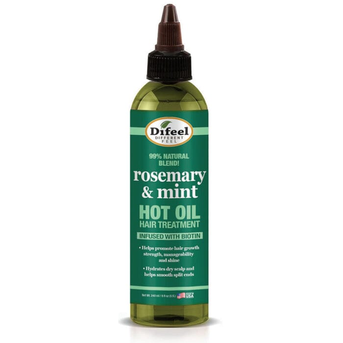 Difeel Rosemary & Mint Strengthening Hot Oil 8oz