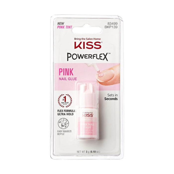 Kiss Powerflex Pink Nail Glue #BKP139