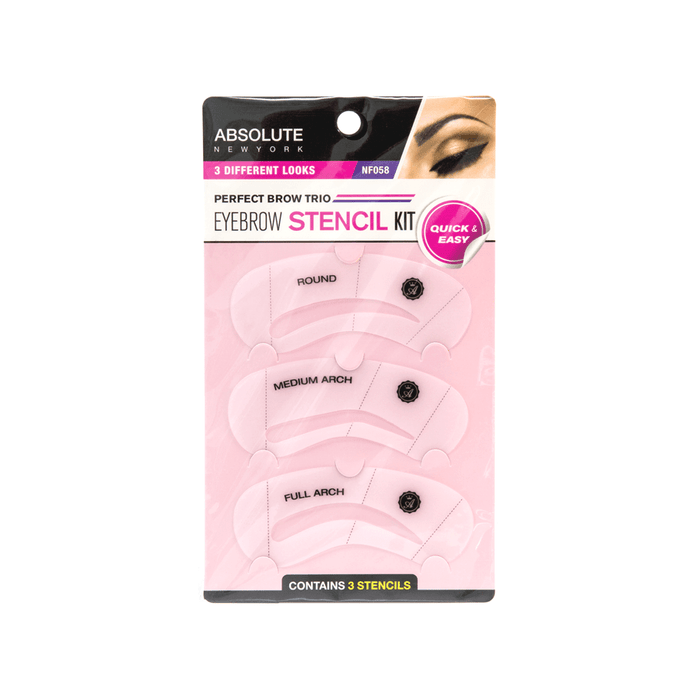 Absolute Perfect Eyebrow Stencil Kit #MESC01/#NF058