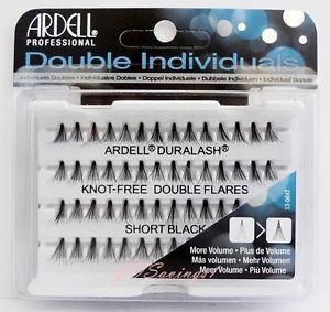 Ardell DOUBLE Knotfree Flares Individual Lashes S/M/L (4PC/Pack)