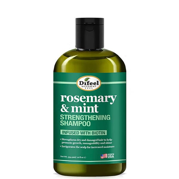 Difeel Rosemary & Mint Strengthening Shampoo 12oz