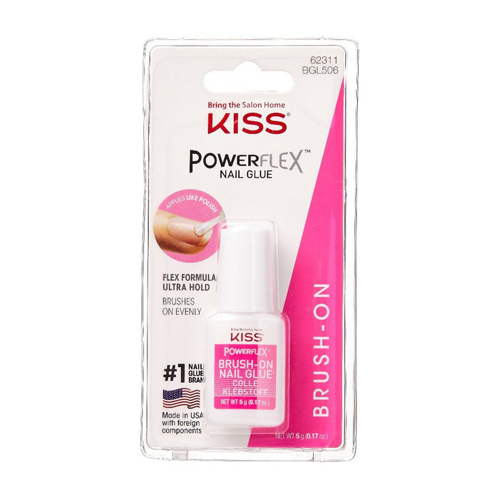 Kiss Powerflex Brush On Nail Glue #BGL506