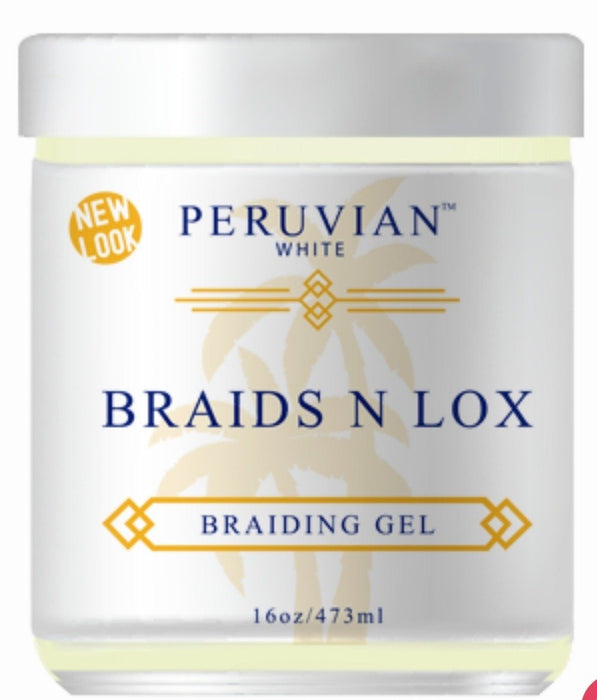 Peruvian White Braiding Gel 16oz