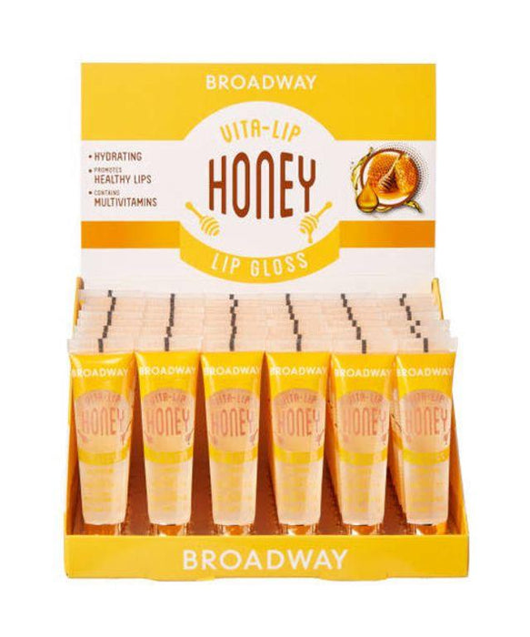 Broadway Vita-Lip Lipgloss Honey Oil Set (48PC/Display)