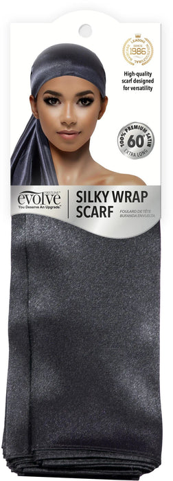 Evolve Silky Wrap Scarf / Black #6640